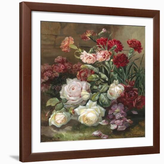 Beautiful Summer Flowers-Alexandre Debrus-Framed Giclee Print