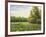 Beautiful Summer Landscape, Canvas, Oil-balaikin2009-Framed Art Print