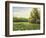 Beautiful Summer Landscape, Canvas, Oil-balaikin2009-Framed Art Print