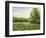 Beautiful Summer Landscape, Canvas, Oil-balaikin2009-Framed Art Print