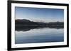 Beautiful Summer Panoramic View from Porthmadog Cob towards Snowdonia Mountains-Veneratio-Framed Photographic Print
