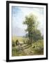 Beautiful Summer's Day-James John Hill-Framed Giclee Print