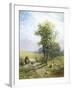 Beautiful Summer's Day-James John Hill-Framed Giclee Print