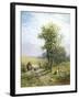 Beautiful Summer's Day-James John Hill-Framed Giclee Print