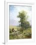 Beautiful Summer's Day-James John Hill-Framed Giclee Print