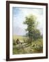 Beautiful Summer's Day-James John Hill-Framed Giclee Print