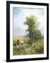 Beautiful Summer's Day-James John Hill-Framed Giclee Print