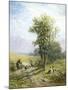 Beautiful Summer's Day-James John Hill-Mounted Giclee Print