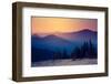 Beautiful Sunny Day is in Mountain Landscape. Carpathian, Ukraine, Europe. Beauty World. Retro Filt-Leonid Tit-Framed Photographic Print