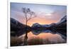 Beautiful Sunrise over Buttermere in the English Lake District-Tony Allaker-Framed Photographic Print