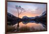 Beautiful Sunrise over Buttermere in the English Lake District-Tony Allaker-Framed Photographic Print