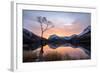 Beautiful Sunrise over Buttermere in the English Lake District-Tony Allaker-Framed Photographic Print