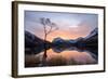 Beautiful Sunrise over Buttermere in the English Lake District-Tony Allaker-Framed Photographic Print