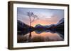 Beautiful Sunrise over Buttermere in the English Lake District-Tony Allaker-Framed Photographic Print