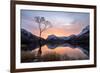 Beautiful Sunrise over Buttermere in the English Lake District-Tony Allaker-Framed Photographic Print