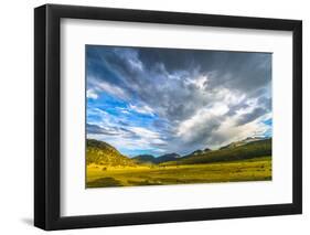 Beautiful Sunset in Moraine Park Colorado Rockies-Kris Wiktor-Framed Photographic Print