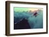 Beautiful Sunset on the Hill above Clouds-Galyna Andrushko-Framed Photographic Print