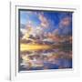 Beautiful Sunset on the Sea. Beautiful Seascape-Oleh Honcharenko-Framed Photographic Print