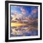 Beautiful Sunset on the Sea. Beautiful Seascape-Oleh Honcharenko-Framed Photographic Print