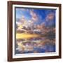 Beautiful Sunset on the Sea. Beautiful Seascape-Oleh Honcharenko-Framed Photographic Print