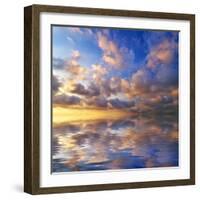 Beautiful Sunset on the Sea. Beautiful Seascape-Oleh Honcharenko-Framed Photographic Print