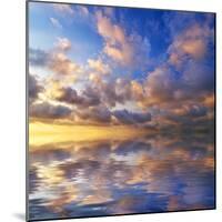 Beautiful Sunset on the Sea. Beautiful Seascape-Oleh Honcharenko-Mounted Photographic Print