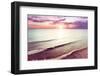 Beautiful Sunset over Sea Photo-viczast-Framed Photographic Print