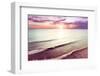 Beautiful Sunset over Sea Photo-viczast-Framed Photographic Print