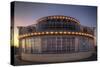 Beautiful Sunset over Worthing Pier on England's South Coast in Summer-Veneratio-Stretched Canvas