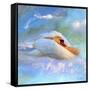 Beautiful Swan 2A-Ata Alishahi-Framed Stretched Canvas