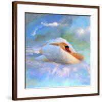 Beautiful Swan 2A-Ata Alishahi-Framed Giclee Print