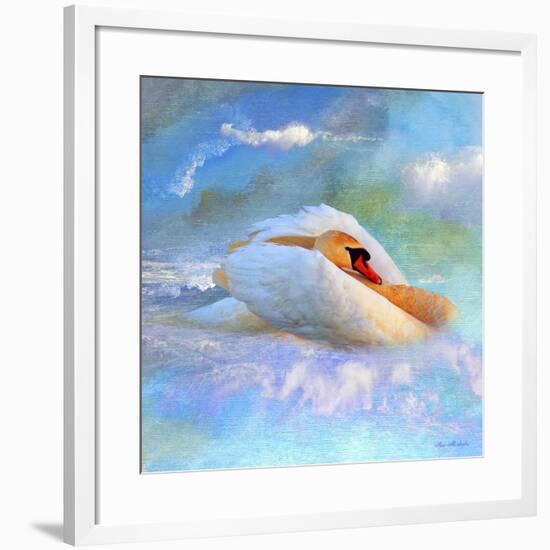 Beautiful Swan 2A-Ata Alishahi-Framed Giclee Print