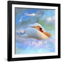 Beautiful Swan 2A-Ata Alishahi-Framed Giclee Print