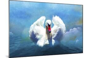 Beautiful Swan-Ata Alishahi-Mounted Giclee Print