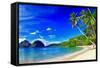 Beautiful Tropical Scenery - El-Nido,Palawan-Maugli-l-Framed Stretched Canvas