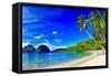 Beautiful Tropical Scenery - El-Nido,Palawan-Maugli-l-Framed Stretched Canvas