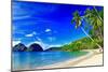 Beautiful Tropical Scenery - El-Nido,Palawan-Maugli-l-Mounted Photographic Print