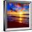 Beautiful Tropical Sunset on the Beach-idiz-Framed Photographic Print