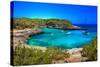 Beautiful Turquoise Bays In Stunning Mallorca-Maugli-l-Stretched Canvas