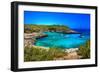 Beautiful Turquoise Bays In Stunning Mallorca-Maugli-l-Framed Photographic Print