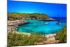 Beautiful Turquoise Bays In Stunning Mallorca-Maugli-l-Mounted Photographic Print