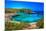 Beautiful Turquoise Bays In Stunning Mallorca-Maugli-l-Mounted Photographic Print