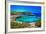 Beautiful Turquoise Bays In Stunning Mallorca-Maugli-l-Framed Photographic Print