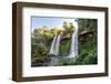 Beautiful Twin Waterfalls in the Atlantic Rainforest near Cataratas Do Iguacu (Iguazu Falls), Foz D-Vitor Marigo-Framed Photographic Print