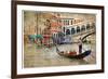 Beautiful Venice - Artwork In Painting Style-Maugli-l-Framed Art Print