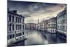 Beautiful Venice Cityscape, Vintage Style Photo of a Gorgeous Water Canal, Traditional Venetian Str-Anna Omelchenko-Mounted Photographic Print