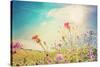 Beautiful View in Summer Flower (Forest of Flowers )-ilolab-Stretched Canvas