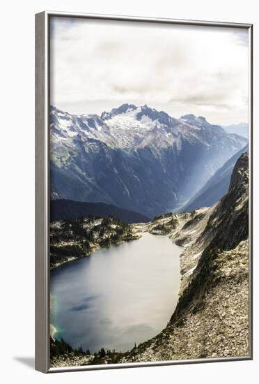 Beautiful View Of An Alpine Lake In The North Cascade Mountains Of Washington-Hannah Dewey-Framed Photographic Print