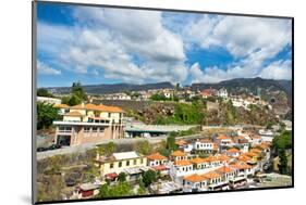 Beautiful View of Funchal, Madeira Island, Portugal-mffoto-Mounted Photographic Print