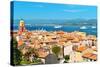 Beautiful View of Saint-Tropez. France, Provence-LiliGraphie-Stretched Canvas